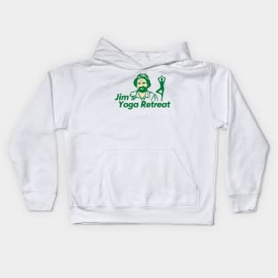 Jim's Yoga Retreat Kids Hoodie